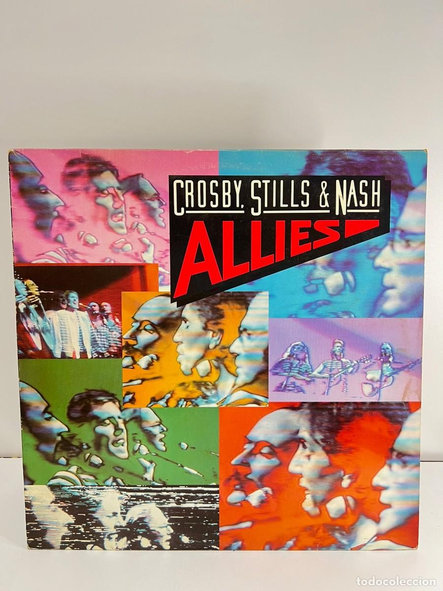 Discos de vinilo: CROSBY, STILLS & NASH (LP) ALLIES - A&Ntilde;O 1983