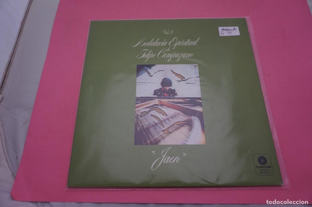 Discos de vinilo: LP - ANDALUCIA ESPIRITUAL DE FELIPE CAMPUZANO - JAEN - DISCO EN ESTADO EXCELENTE
