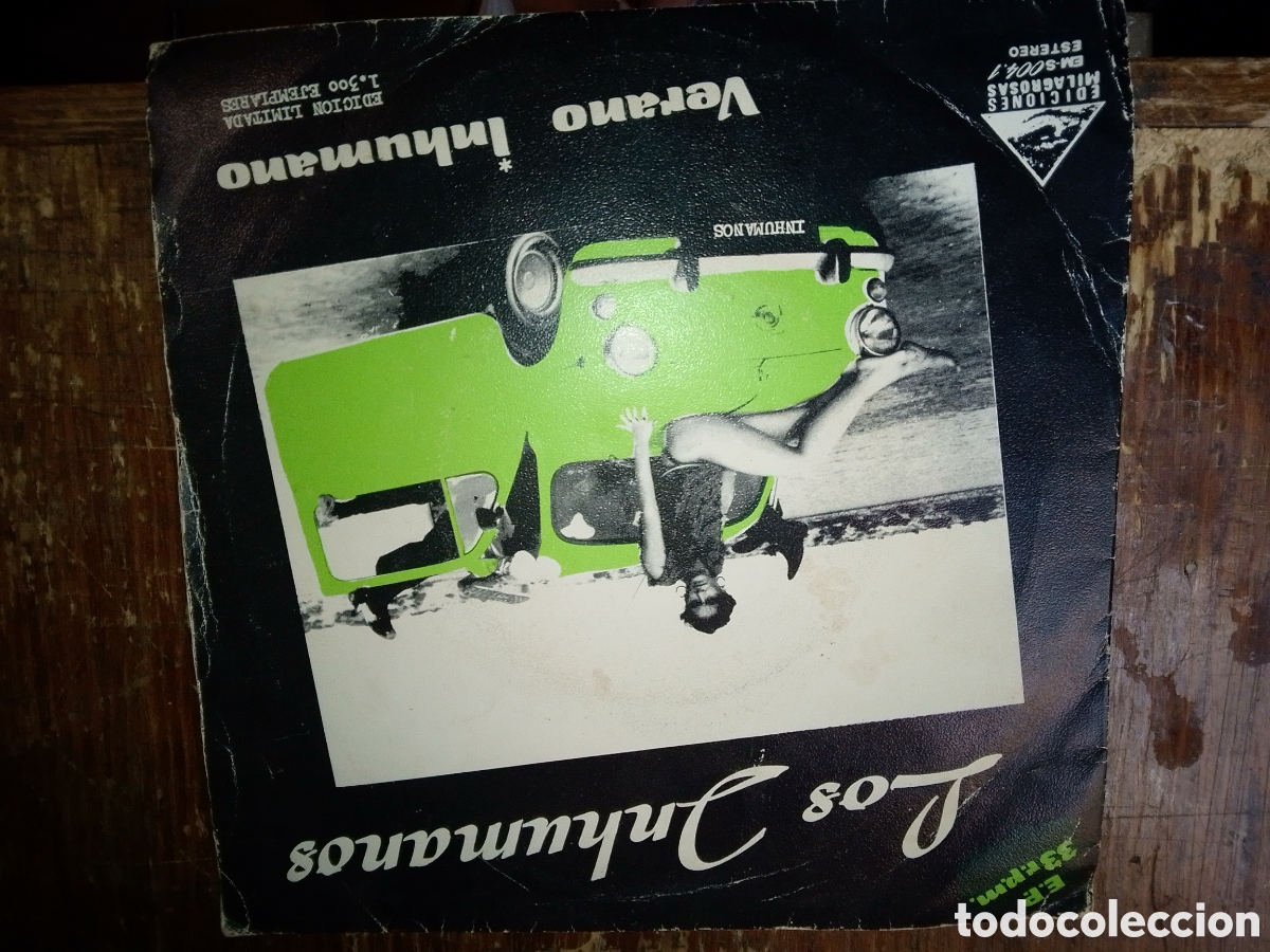 Discos de vinilo: LOS INHUMANOS. VERANO INHUMANO. ED. LIMITADA. EDICIONES MILAGROSAS. 1983.