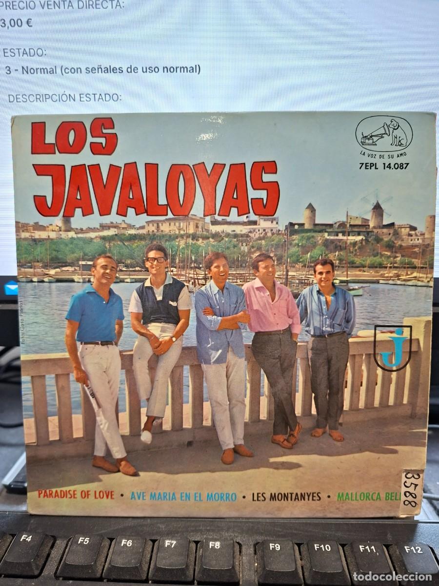 Discos de vinilo: LOS JAVALOYAS - PARADISE OF LOVE - EP DE VINILO
