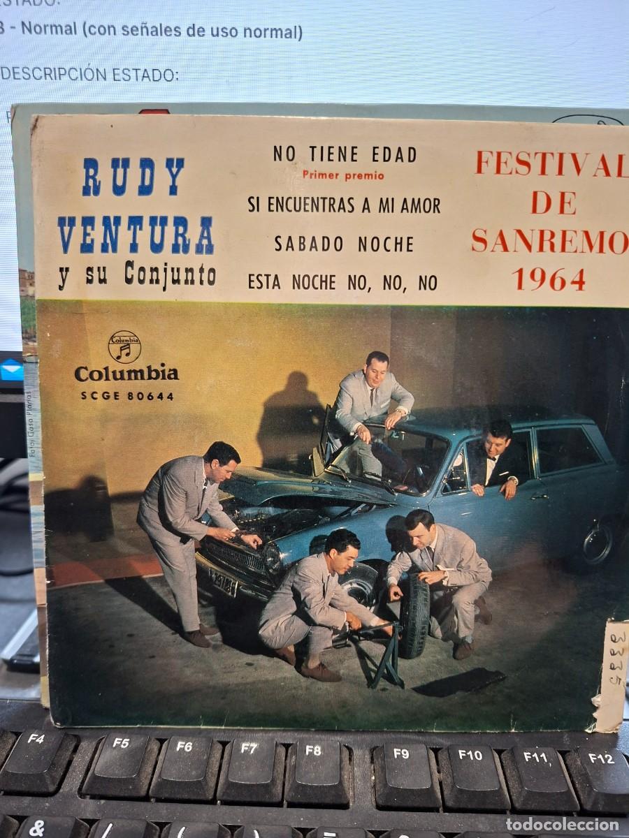 Discos de vinilo: RUDY VENTURA Y SU CONJUNTO - NO TIENE EDAD - EP DE VINILO