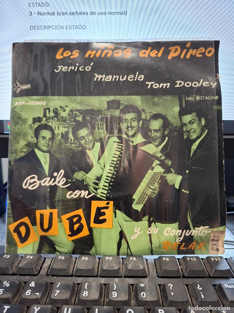 Discos de vinilo: DUBE Y SU CONJUNTO - RELAX - EP DE VINILO
