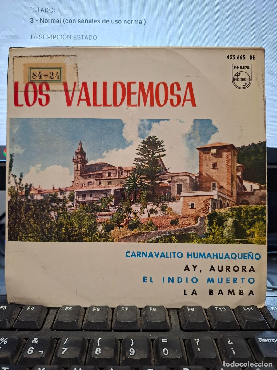 Discos de vinilo: LOS VALLDEMOSA - CARNAVALITO HUAMAHUAQUE&Ntilde;O - EP DE VINILO