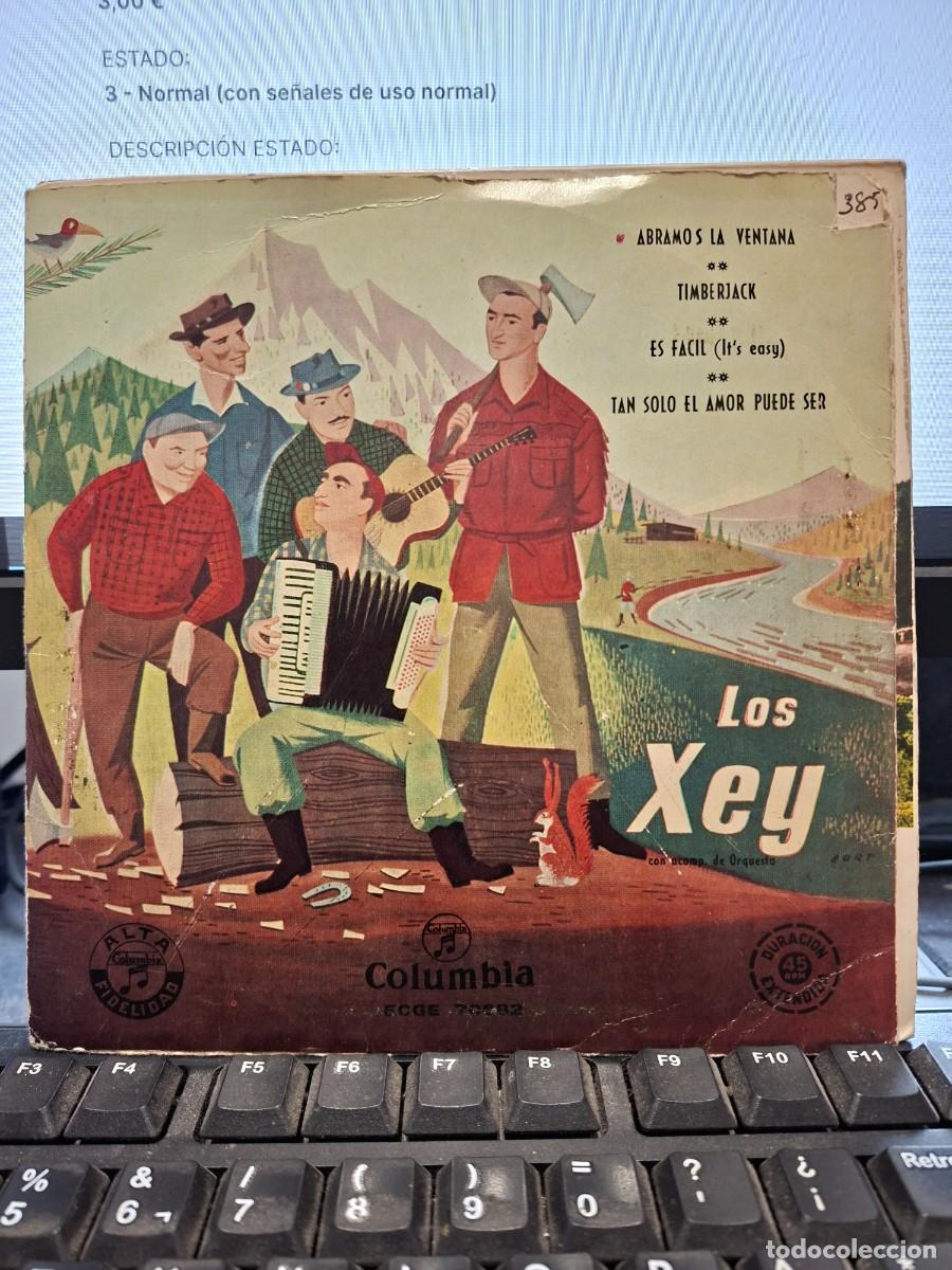 Discos de vinilo: LOS XEY - ABRAMOS LA VENTANA - EP DE VINILO