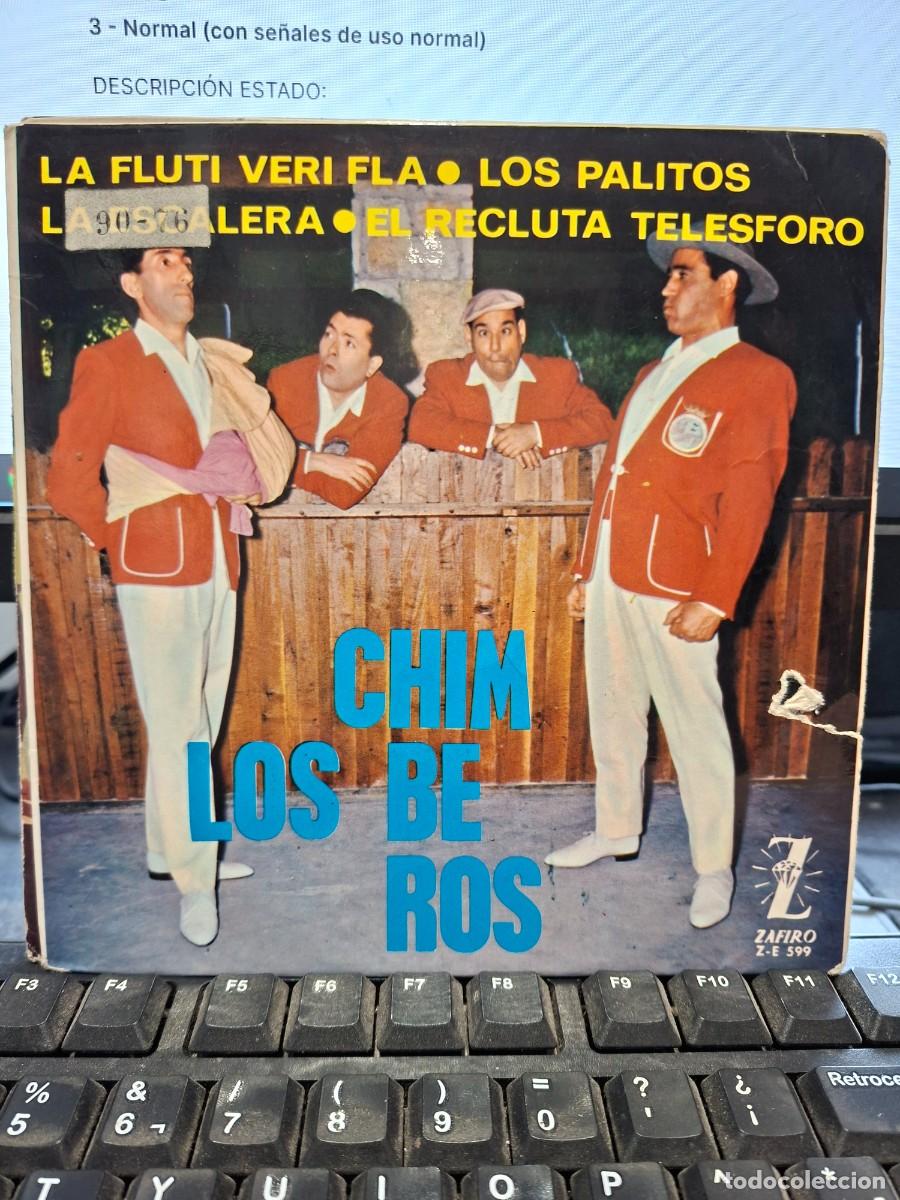 Discos de vinilo: LOS CHIMBEROS - LA FLUTI VERA FLA - EP DE VINILO