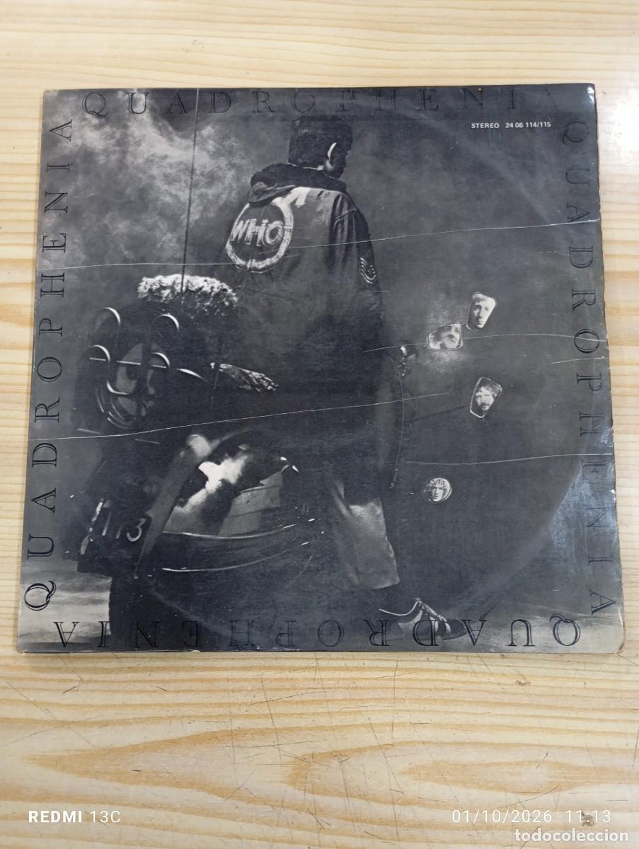 Discos de vinilo: DOBLE LP - The Who &ndash; Quadrophenia - Edicion Espa&ntilde;ola 1974