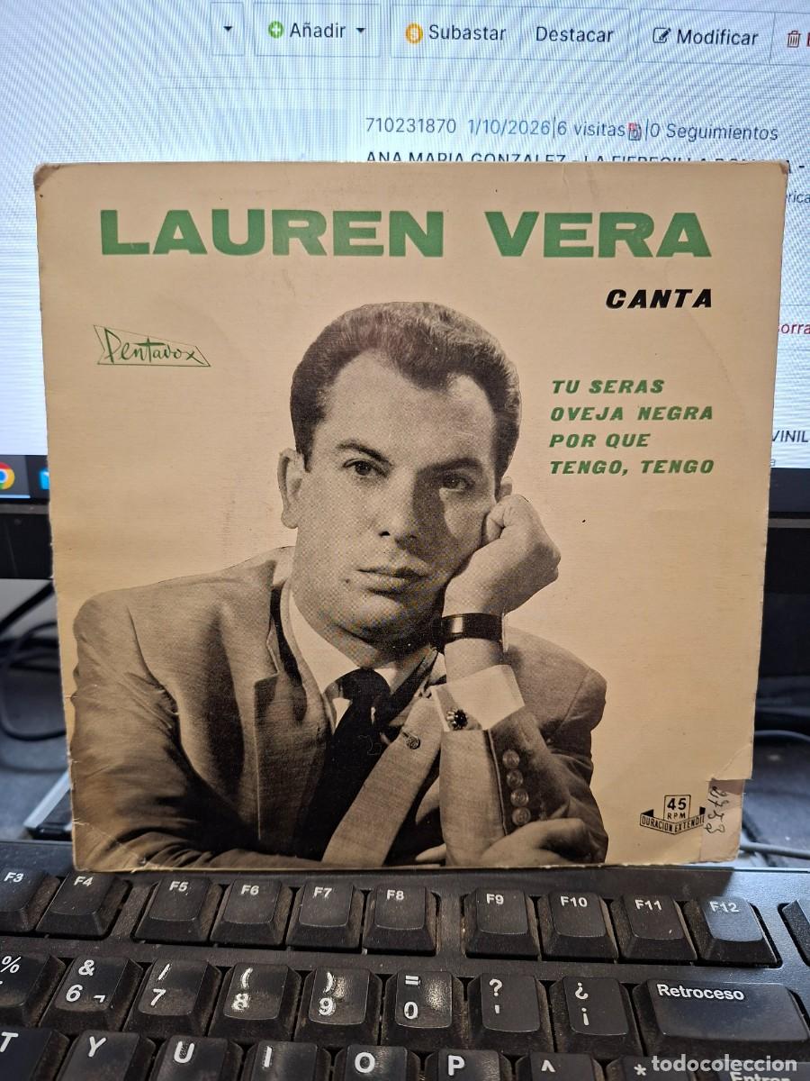 Discos de vinilo: LAUREN VERA - OVEJA NEGRA - EP DE VINILO