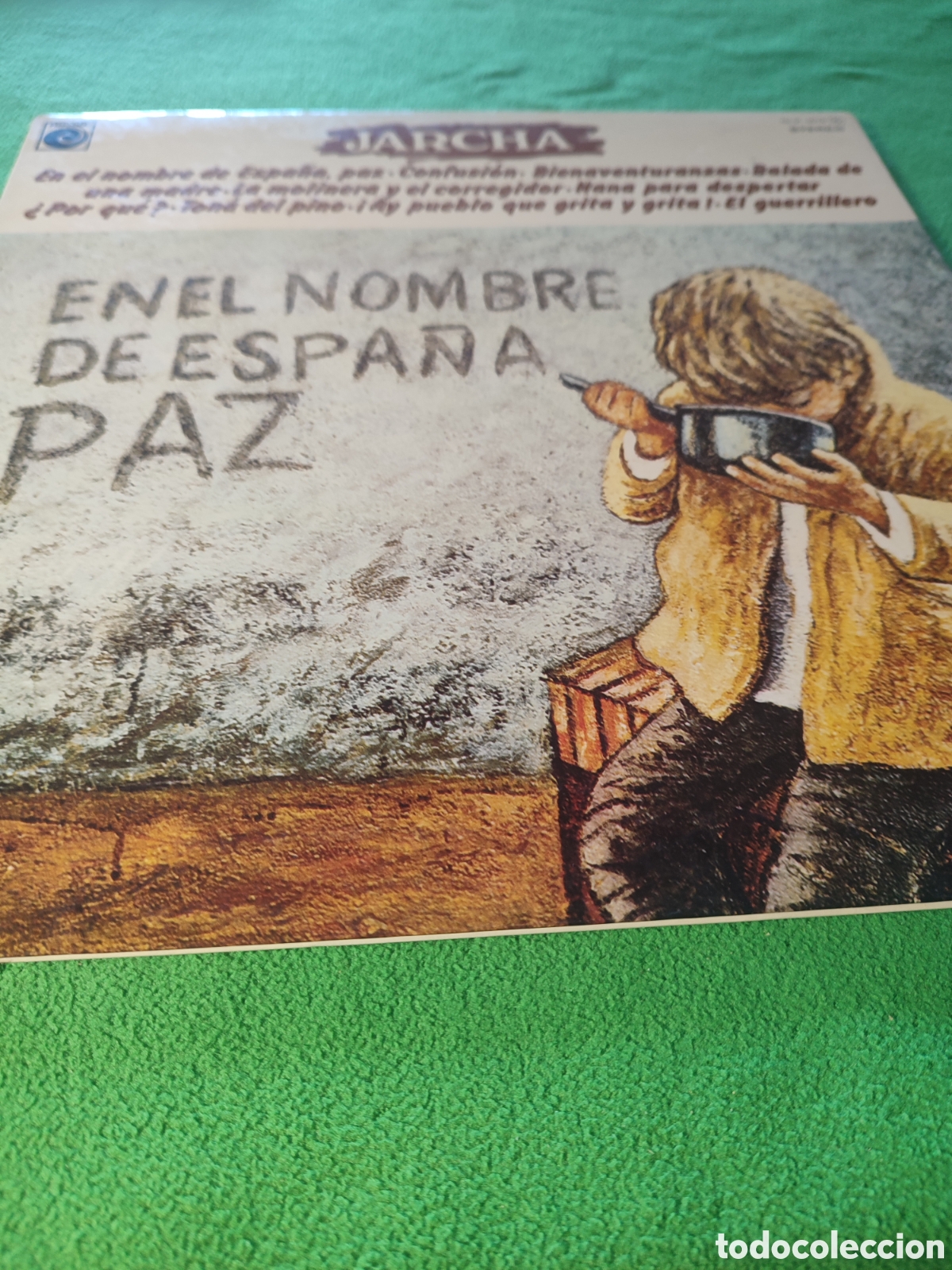 Discos de vinilo: Jarcha - En el nombre de Espa&ntilde;a paz