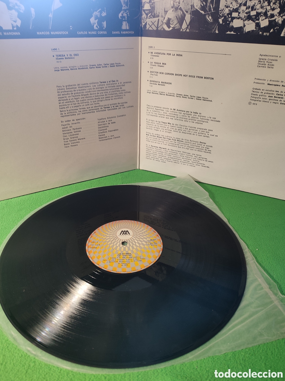 Discos de vinilo: Les Luthiers - Les Luthiers volumen 4 - Foto 2