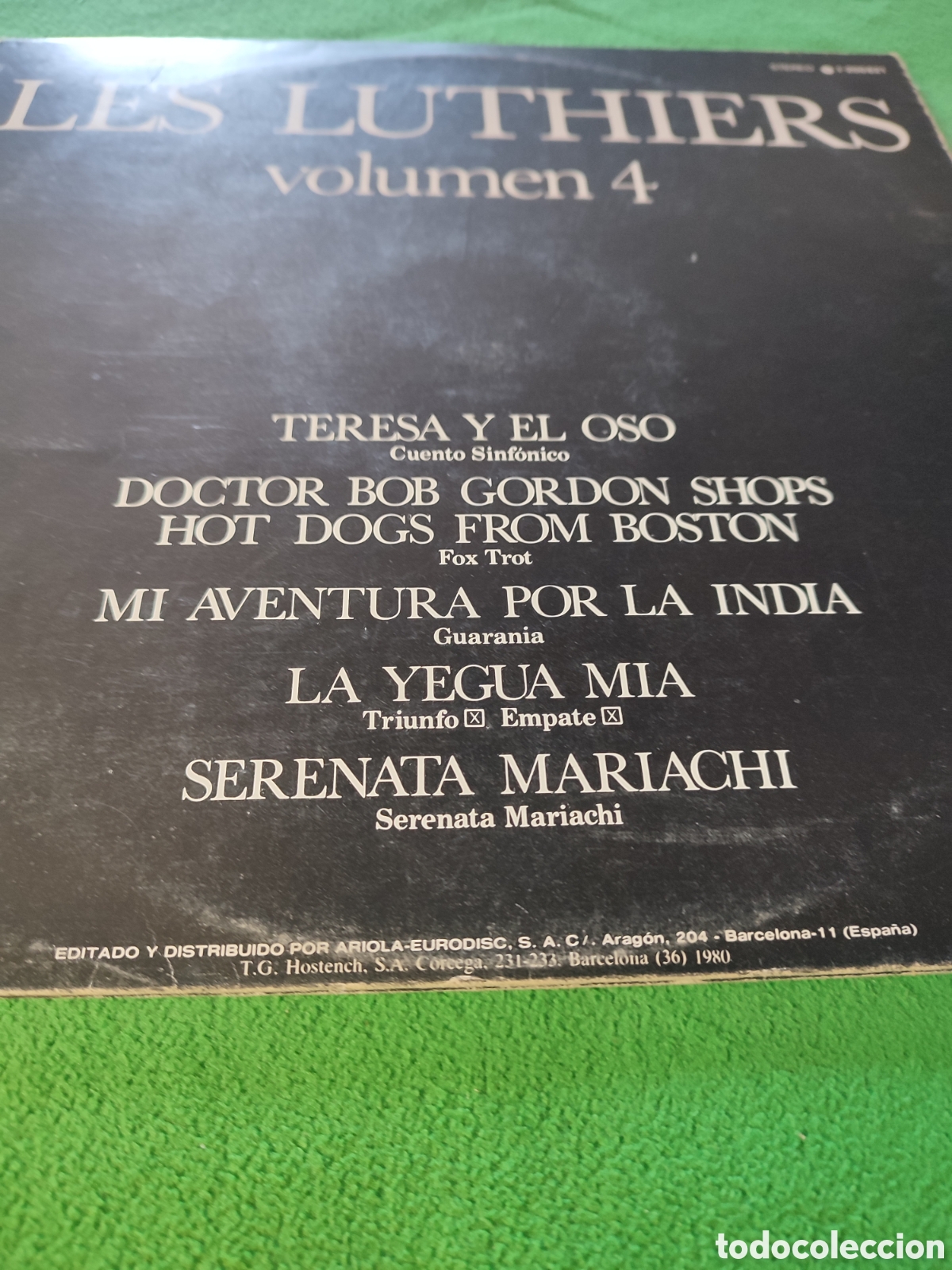 Discos de vinilo: Les Luthiers - Les Luthiers volumen 4 - Foto 4