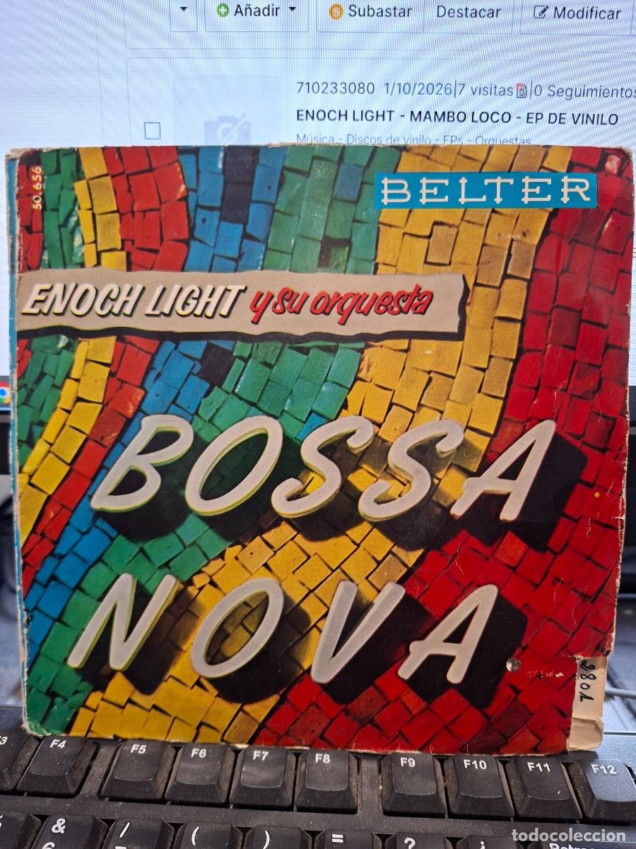 Discos de vinilo: ENOCH LIGHT - BOSSA NOVA - EP DE VINILO - Foto 1