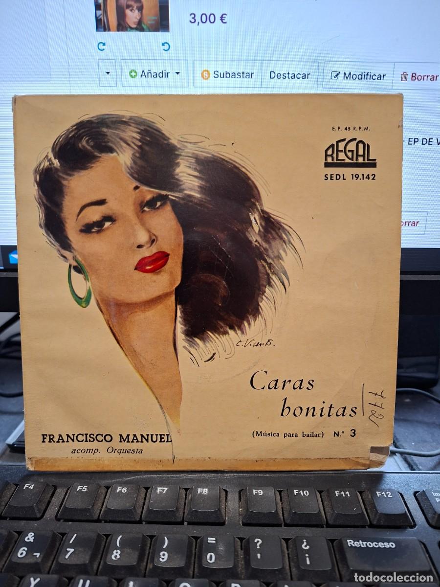 Discos de vinilo: FRANCISCO MANUEL Y ORQUESTA - NADIE ME AMA - EP DE VINILO
