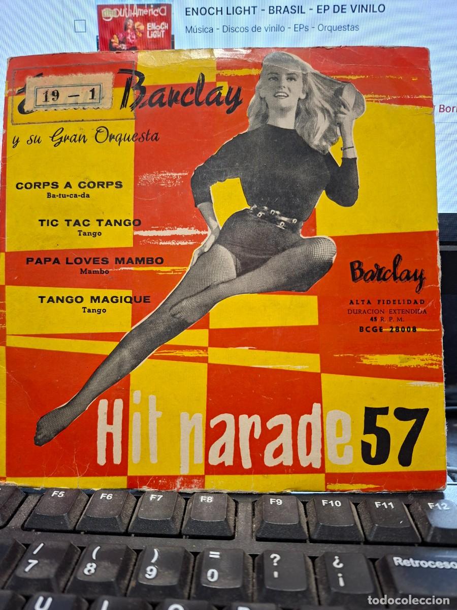 Discos de vinilo: EDDIE BARCLAY - CORPS A CORPS - EP DE VINILO