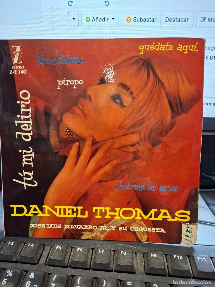 Discos de vinilo: JOSE LUIS NAVARRO JUNIOR Y SU ORQUESTA CON DANIEL THOMAS - TU MI DELIRIO - EP DE VINILO