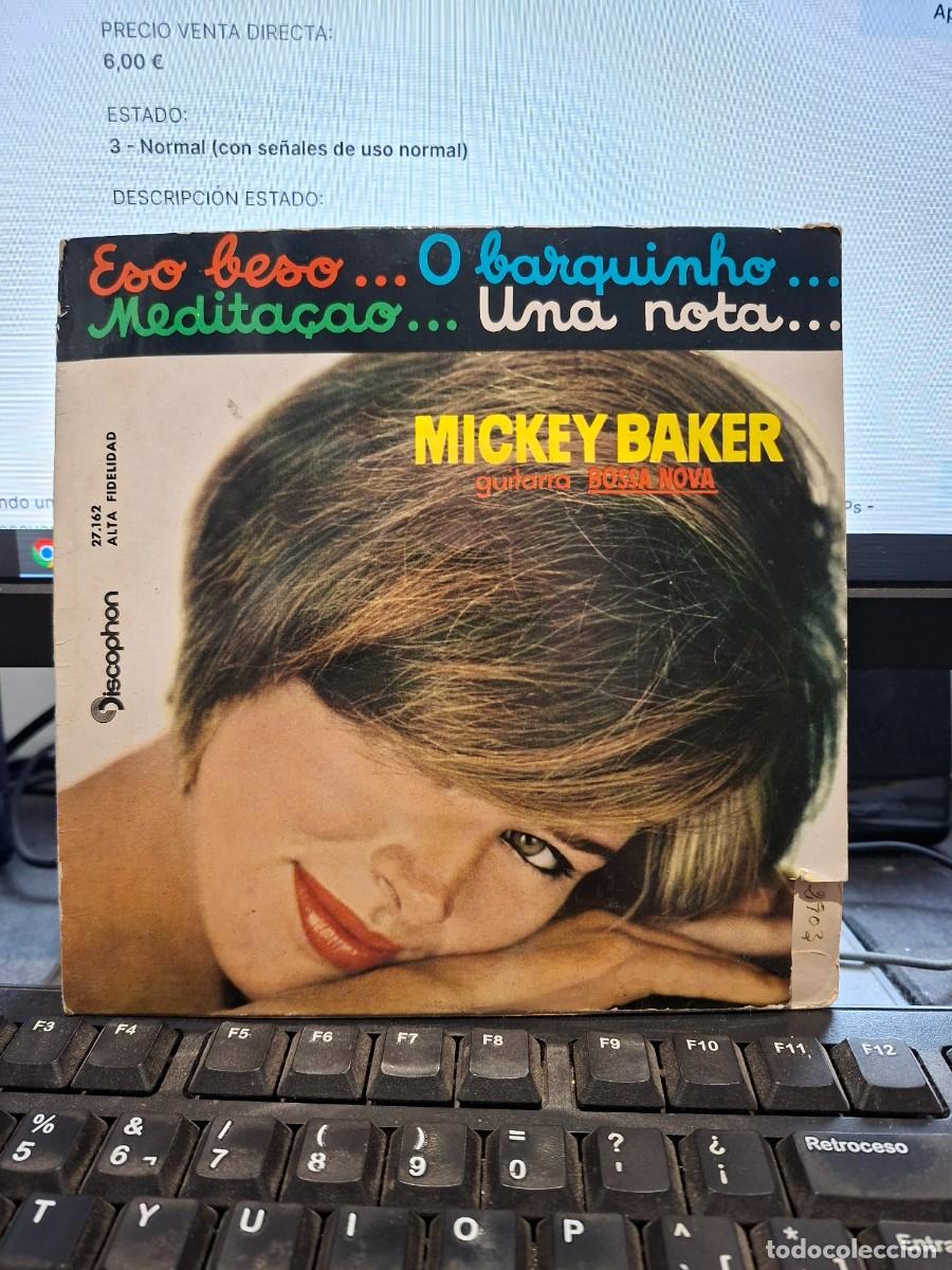 Discos de vinilo: MICKEY BAKER - ESO BESO - EP DE VINILO