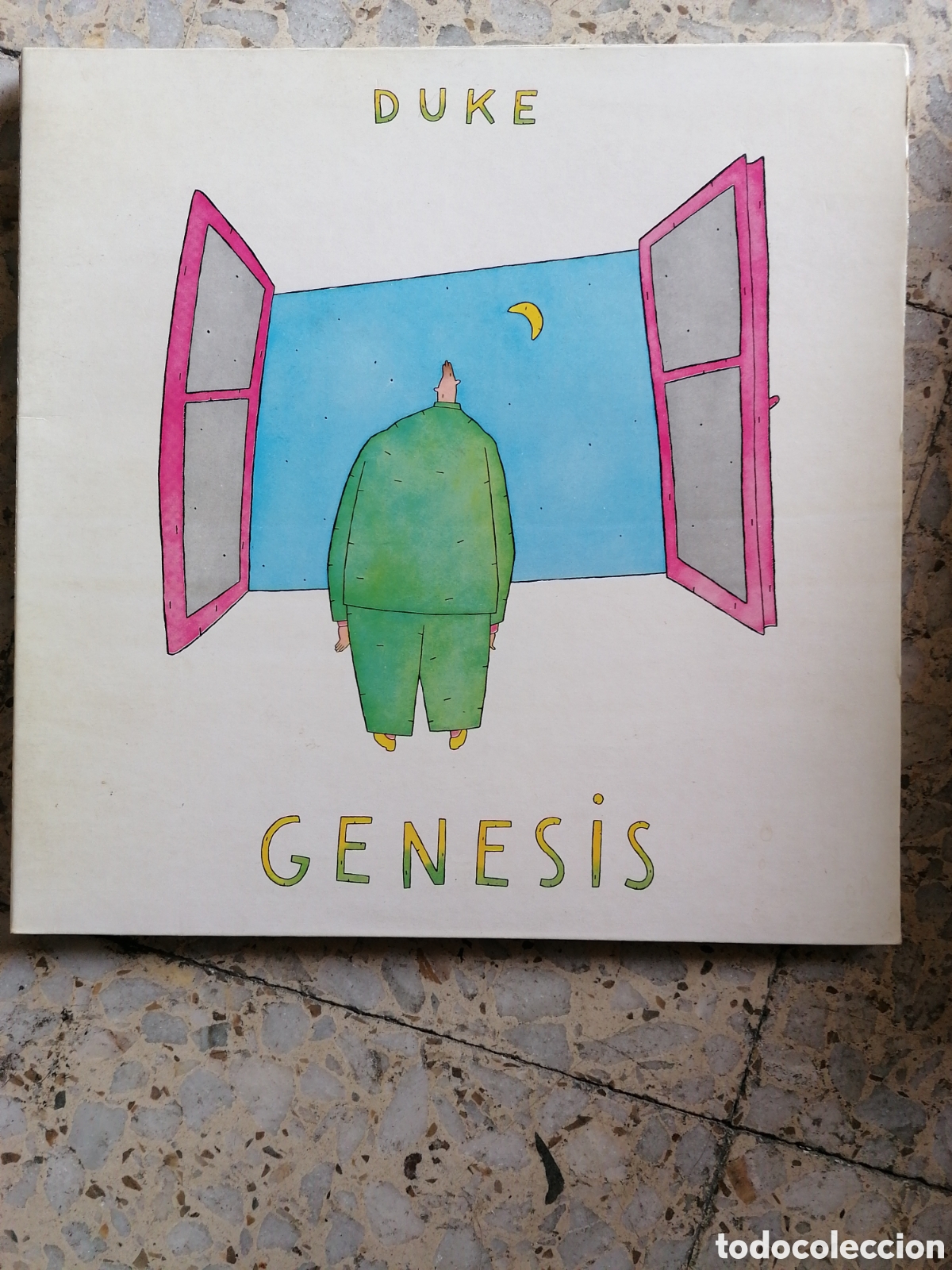 Discos de vinilo: LP GENESIS DUKE 1980 ESPA&Ntilde;A PORTADA DOBLE