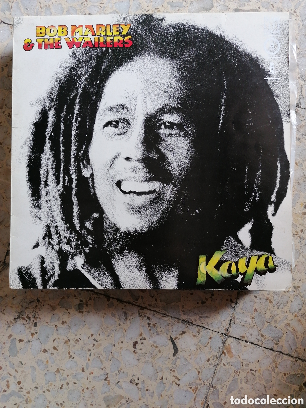Discos de vinilo: LP BOB MARLEY & THE WAILERS KAYA 1978 UK INSERT