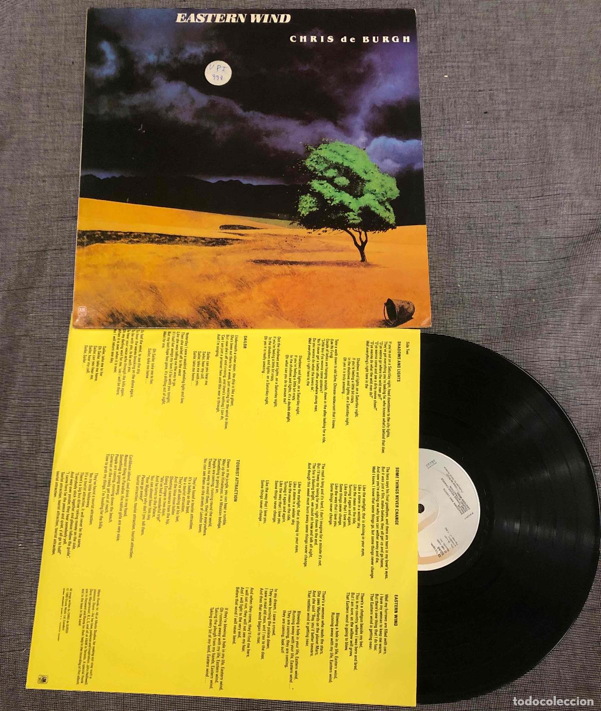 Discos de vinilo: LP CHRIS DE BURGH EASTERN WIND. A&M RECORDS 1980