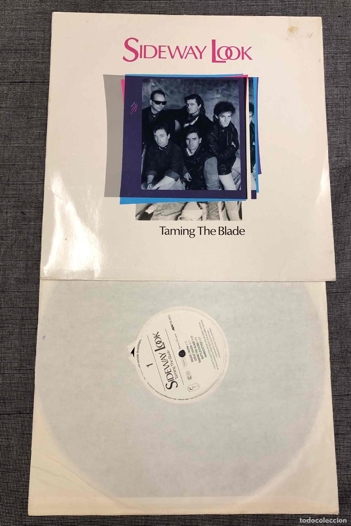 Discos de vinilo: LP SIDEWAY LOOK TAMING THE BLADE. BLUE FLAMINGO
