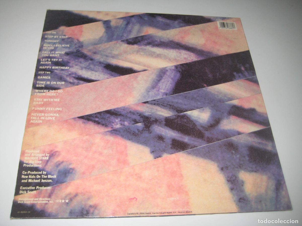 Discos de vinilo: New kids on the block - Step by step LP - Foto 2