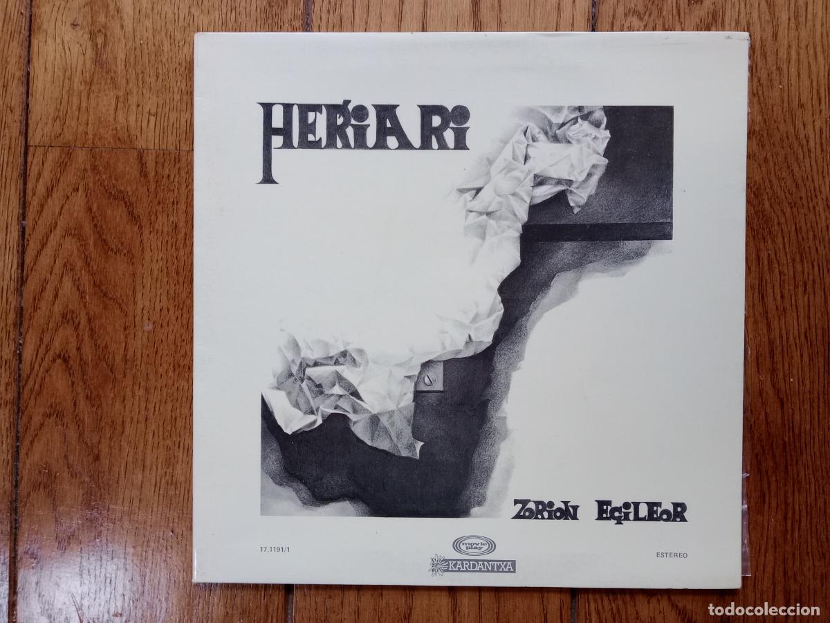Discos de vinilo: Zorion Egileor - heriari (Herriari)