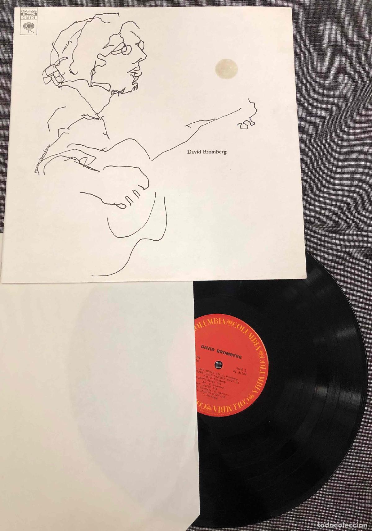 Discos de vinilo: LP DAVID BROMBERG PROGRAM COPY. COLUMBIA - Foto 1