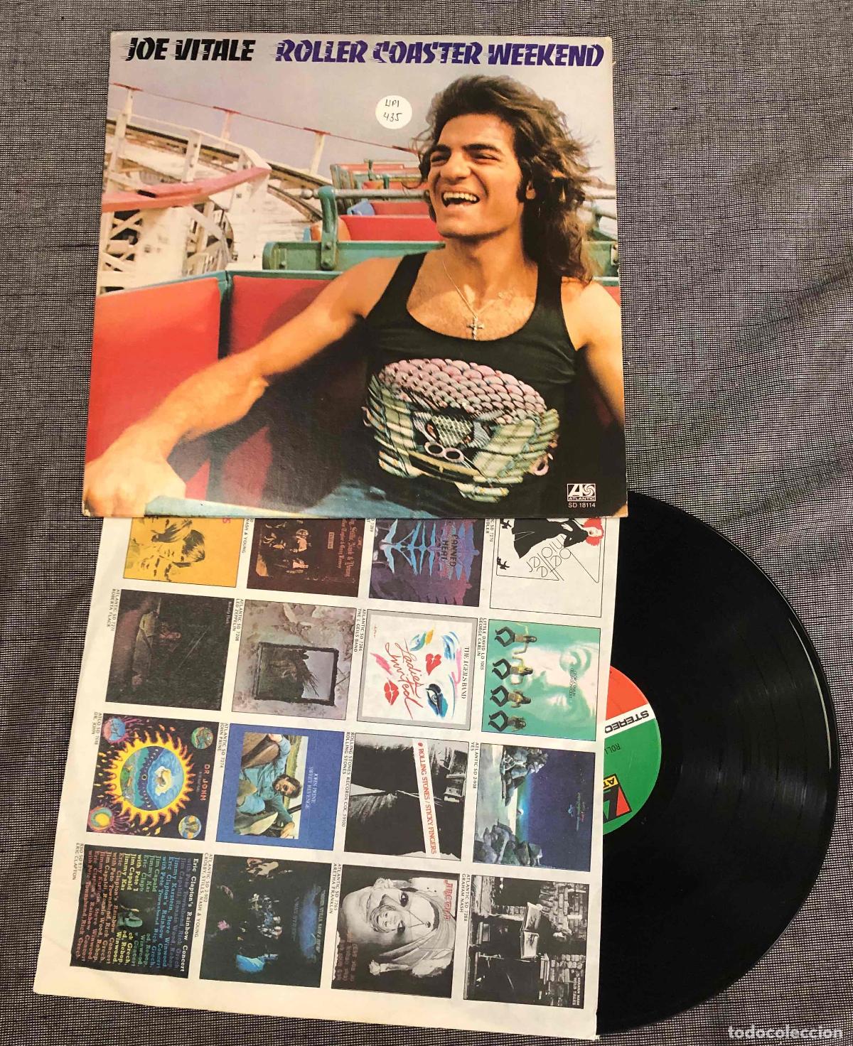 Discos de vinilo: LP JOE VITALE ROLLER COASTER WEEKEND. ATLANTIC 1974