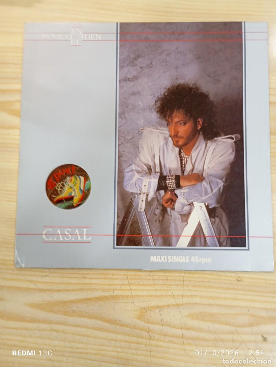 Discos de vinilo: Maxi - Tino Casal - Panico en el eden - Excelente Vinilo