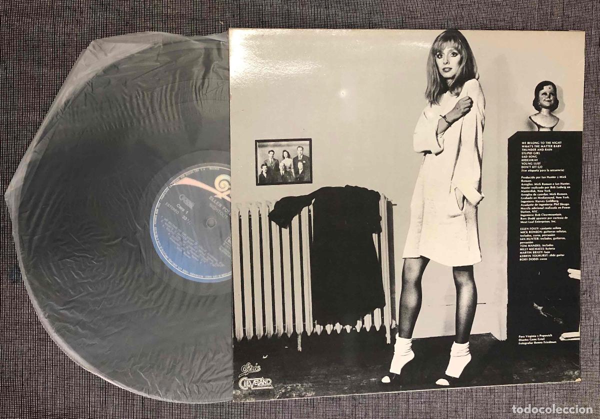 Discos de vinilo: LP ELLEN FOLEY NIGHTOUT. EPIC 1979 - Foto 2