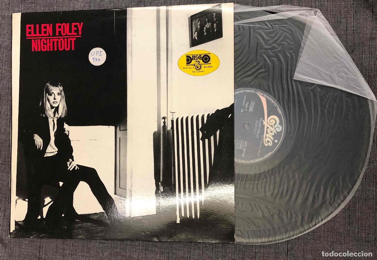 Discos de vinilo: LP ELLEN FOLEY NIGHTOUT. EPIC 1979