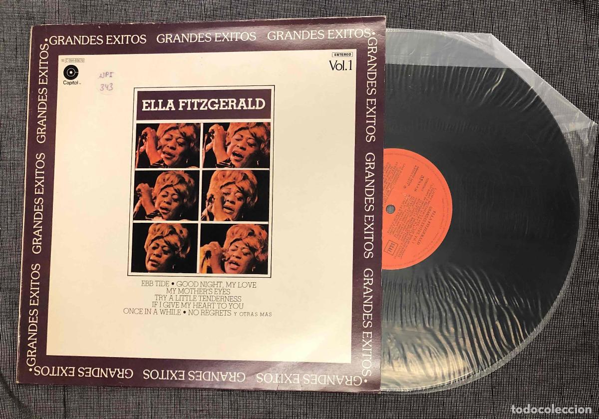 Discos de vinilo: LP GRANDES EXITOS ELLA FITZGERALD VOL. 1. CAPITOL 1977
