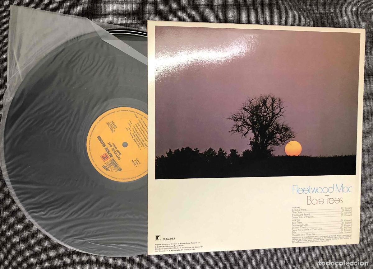 Discos de vinilo: LP FLEETWOOD MAC BARE TREES. HISPAVOX 1981 - Foto 2