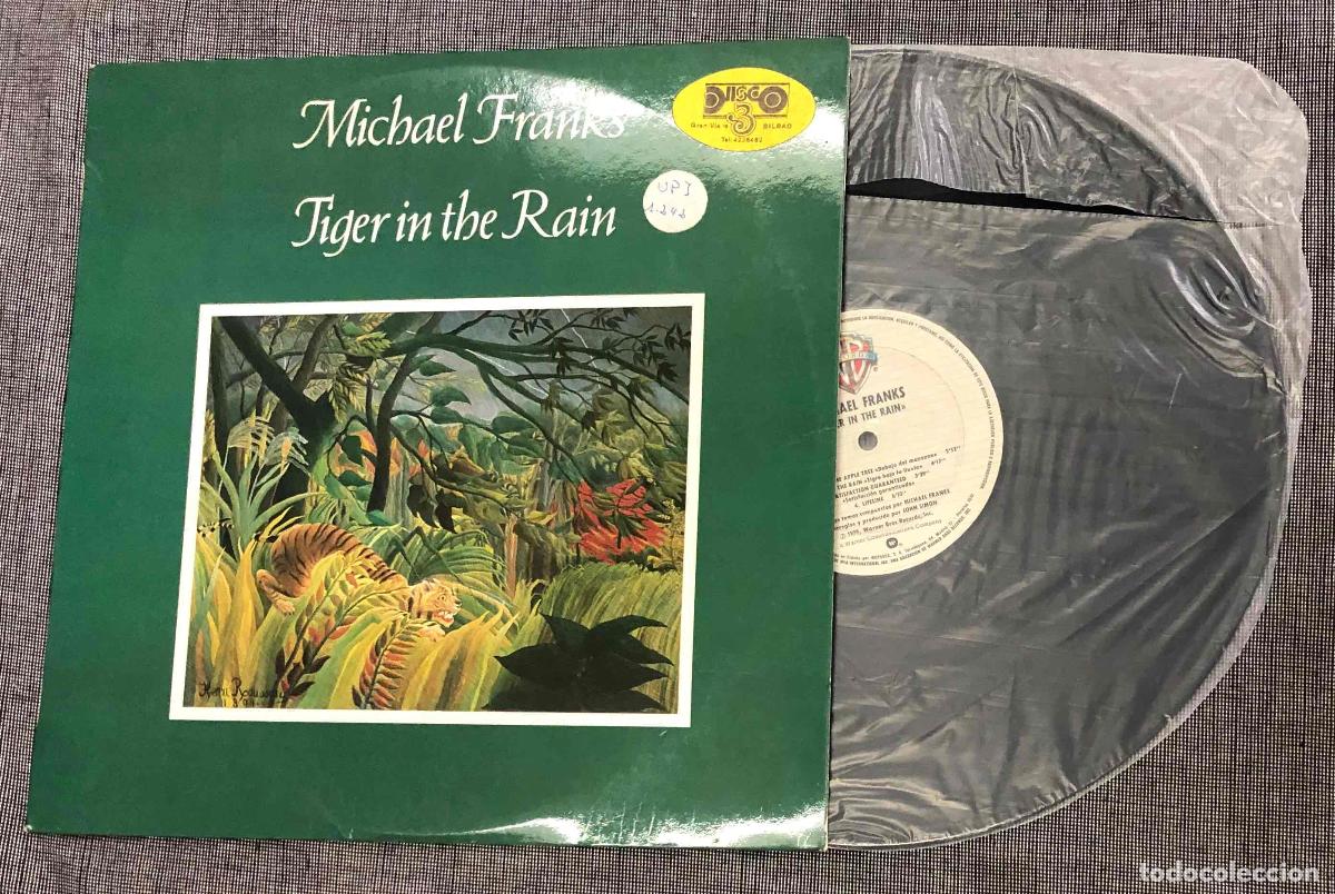 Discos de vinilo: LP MICHAEL FRANKS TIGER IN THE RAIN. WARNER BROS 1979