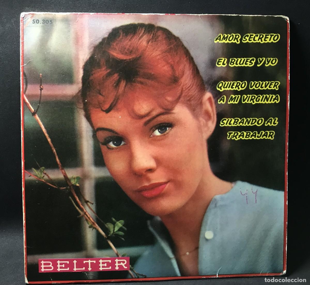 Discos de vinilo: Toots Tihelemans, Reinhold Svensson &lrm;&ndash; Secret Love + 3 - EP, 7&rdquo; - Belter 50.305 - 1960 Spain