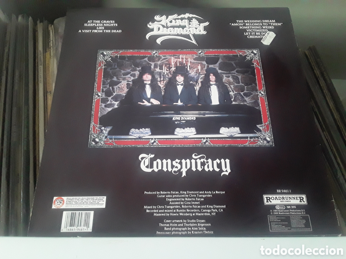 Discos de vinilo: King Diamond - Conspiracy (LP, Album) - Foto 2