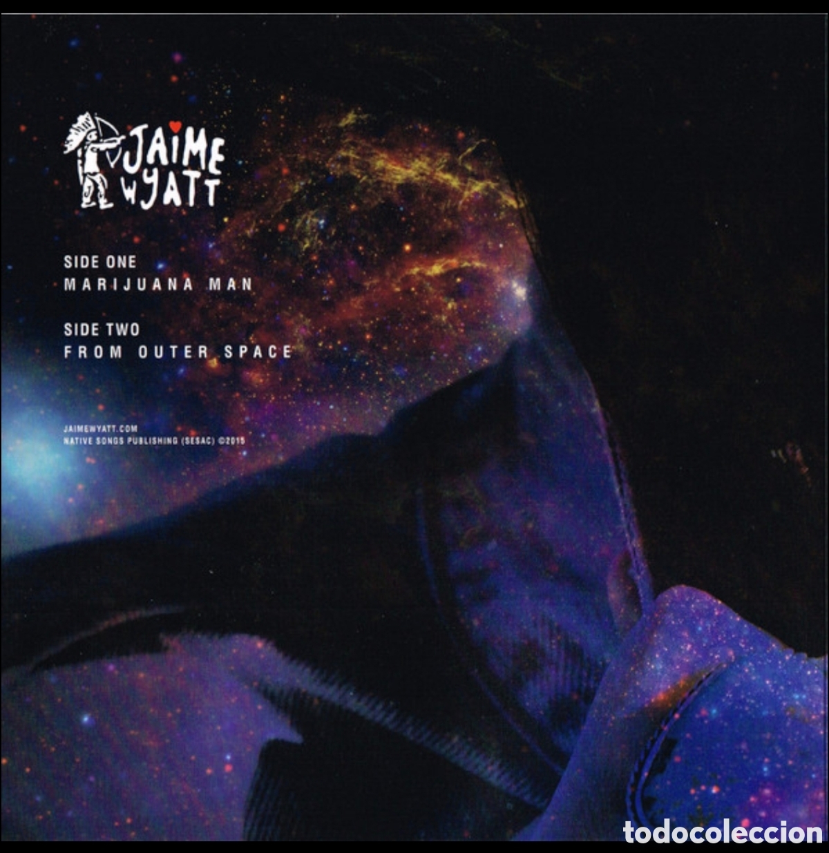 Discos de vinilo: Jaime Wyatt: Marijuana Man / From Outer Space - Foto 2