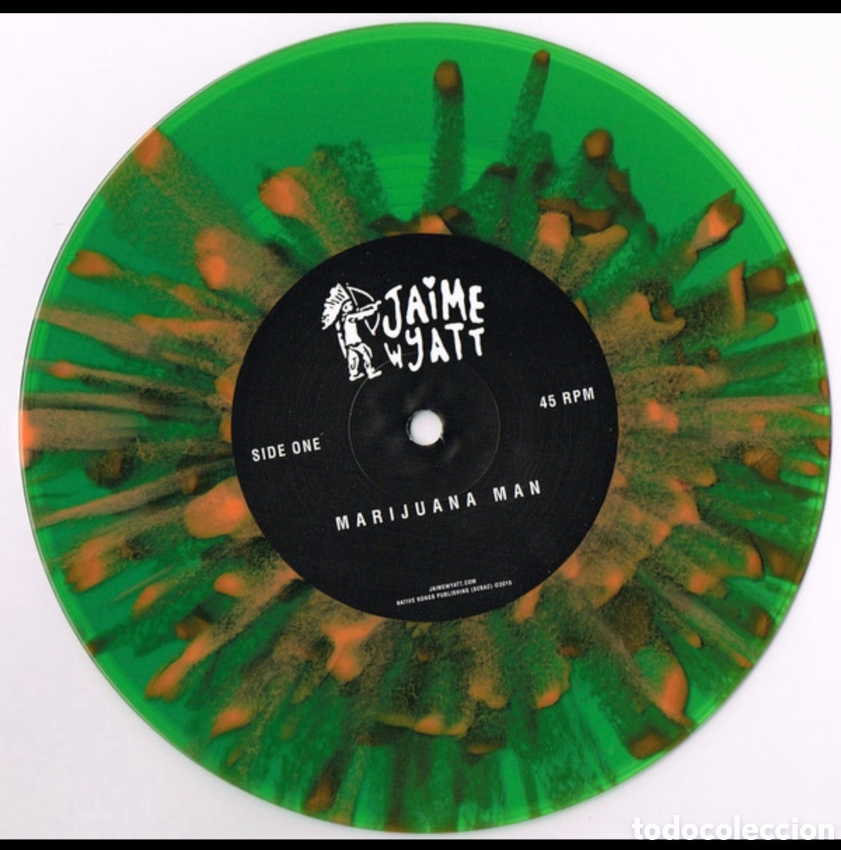 Discos de vinilo: Jaime Wyatt: Marijuana Man / From Outer Space - Foto 5
