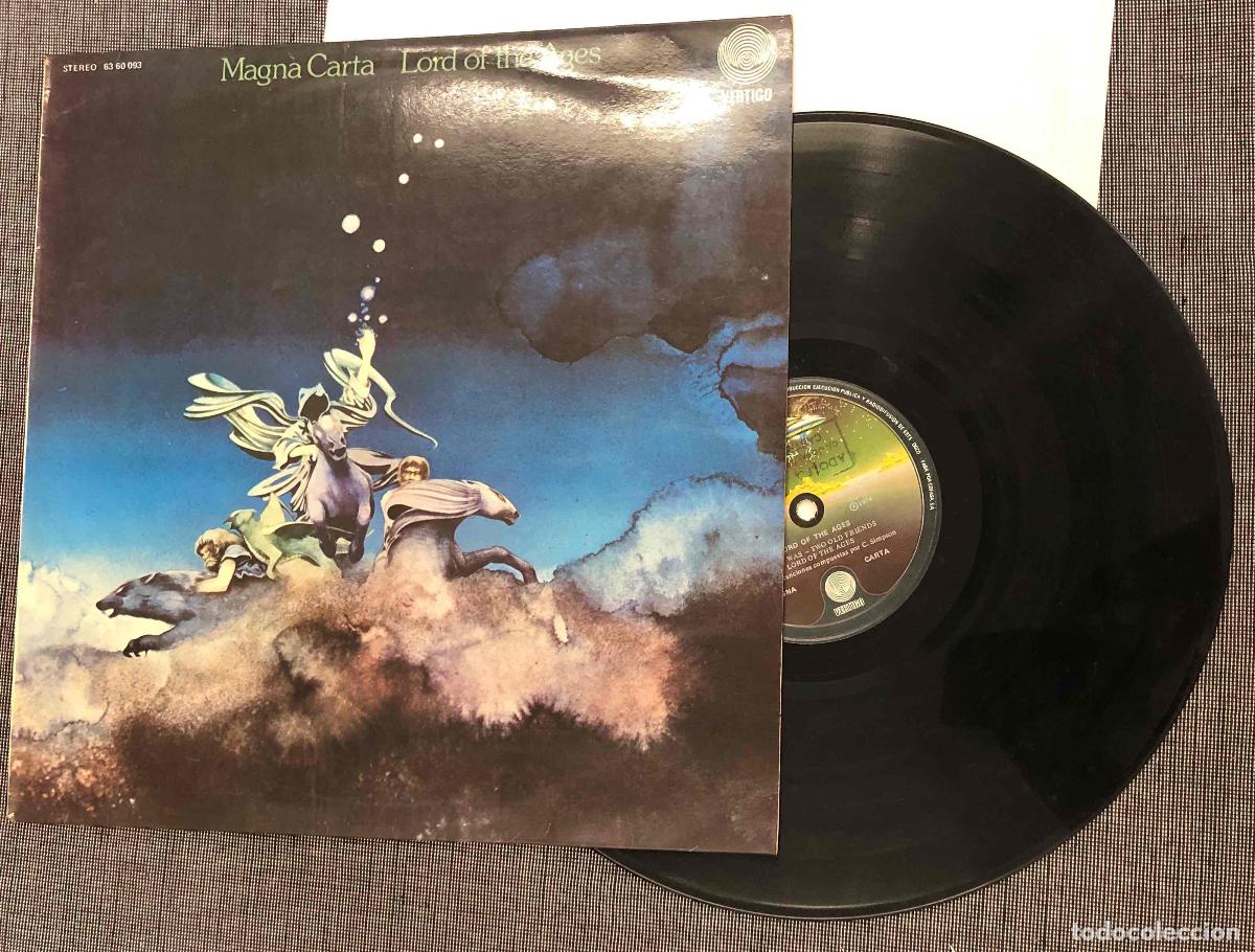 Discos de vinilo: LP MAGNA CARTA LORD OF THE AGES. VERTIGO 1975