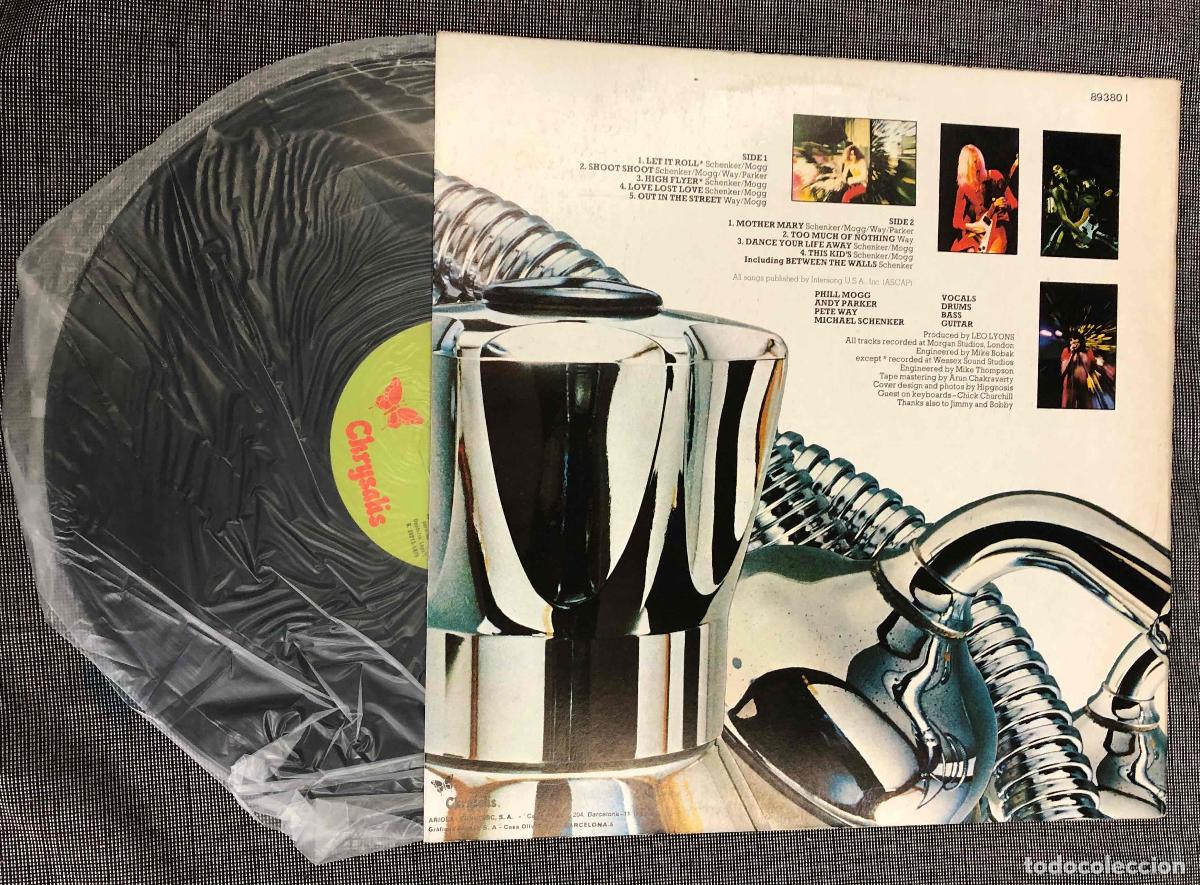Discos de vinilo: LP UFO FORCE IT. CHRYSALIS 1975 - Foto 2