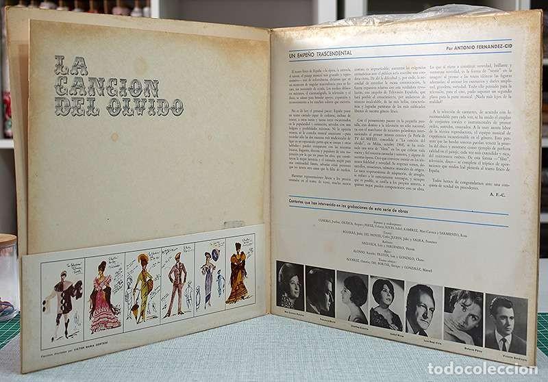 Discos de vinilo: La Canci&oacute;n del Olvido. LP - Foto 3