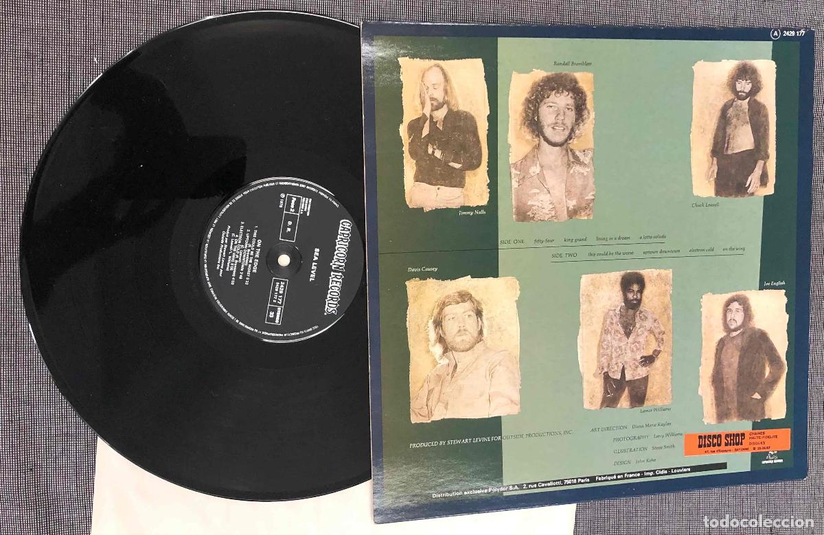 Discos de vinilo: LP SEA LEVEL ON THE EDGE. POLYDOR 1978 - Foto 2