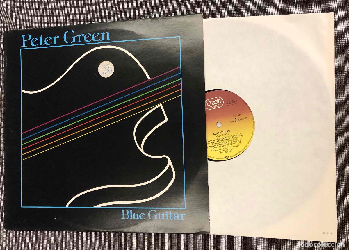 Discos de vinilo: LP PETER GREEN BLUE GUITAR. CREOLE RECORDS 1981