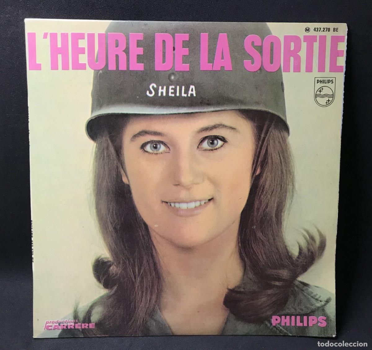 Discos de vinilo: Sheila &lrm;&ndash; L'heure De La Sort + 3 - Philips 437.270 BE - 1966 France