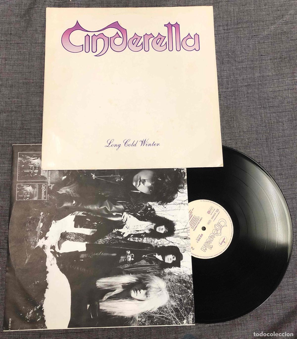 Discos de vinilo: LP CINDERELLA LONG COLD WINTER. POLYGRAM 1988