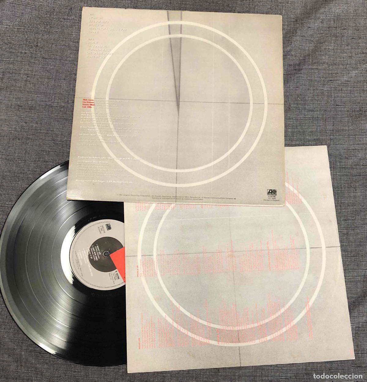 Discos de vinilo: LP FOREIGNER. ATLANTIC 1981 - Foto 2