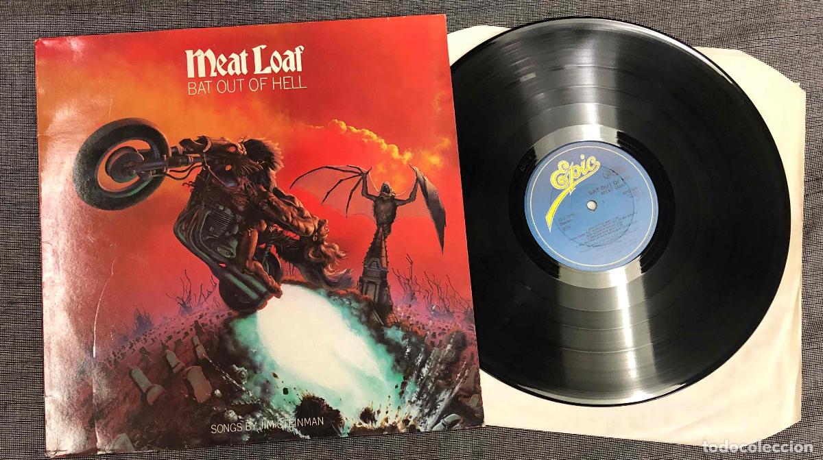 Discos de vinilo: LP MEAT LOAF BAT OUT OF HELL. CBS 1977