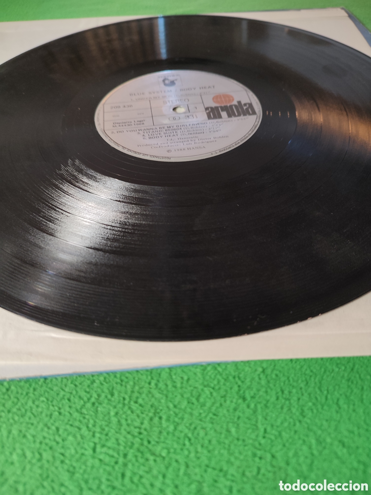Discos de vinilo: Blue System - Body heat Edici&oacute;n alemana - Foto 3