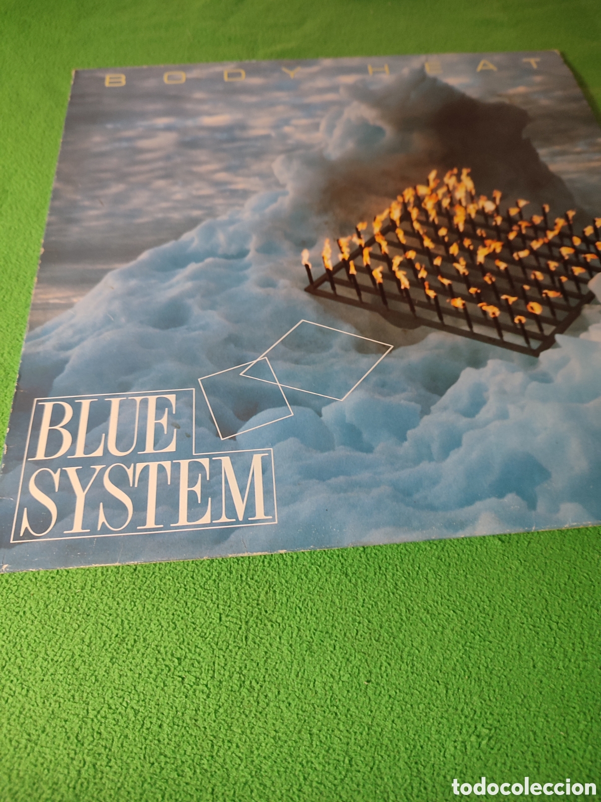 Discos de vinilo: Blue System - Body heat Edici&oacute;n alemana