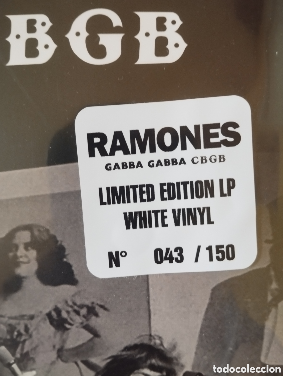 Discos de vinilo: Ramones - Gabba Gabba CBGB - LP - Foto 2