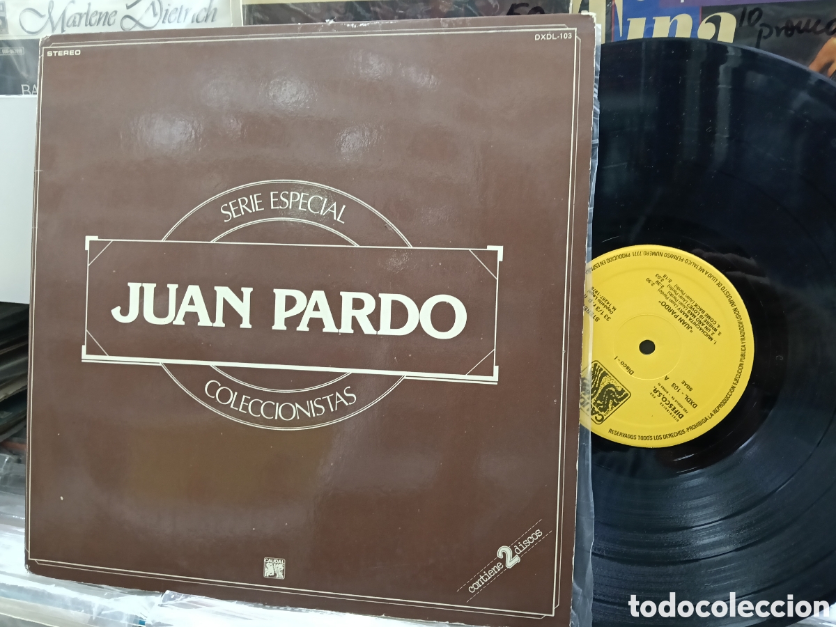Discos de vinilo: Juan pardo doble LP coleccionistas 1978 carpeta doble